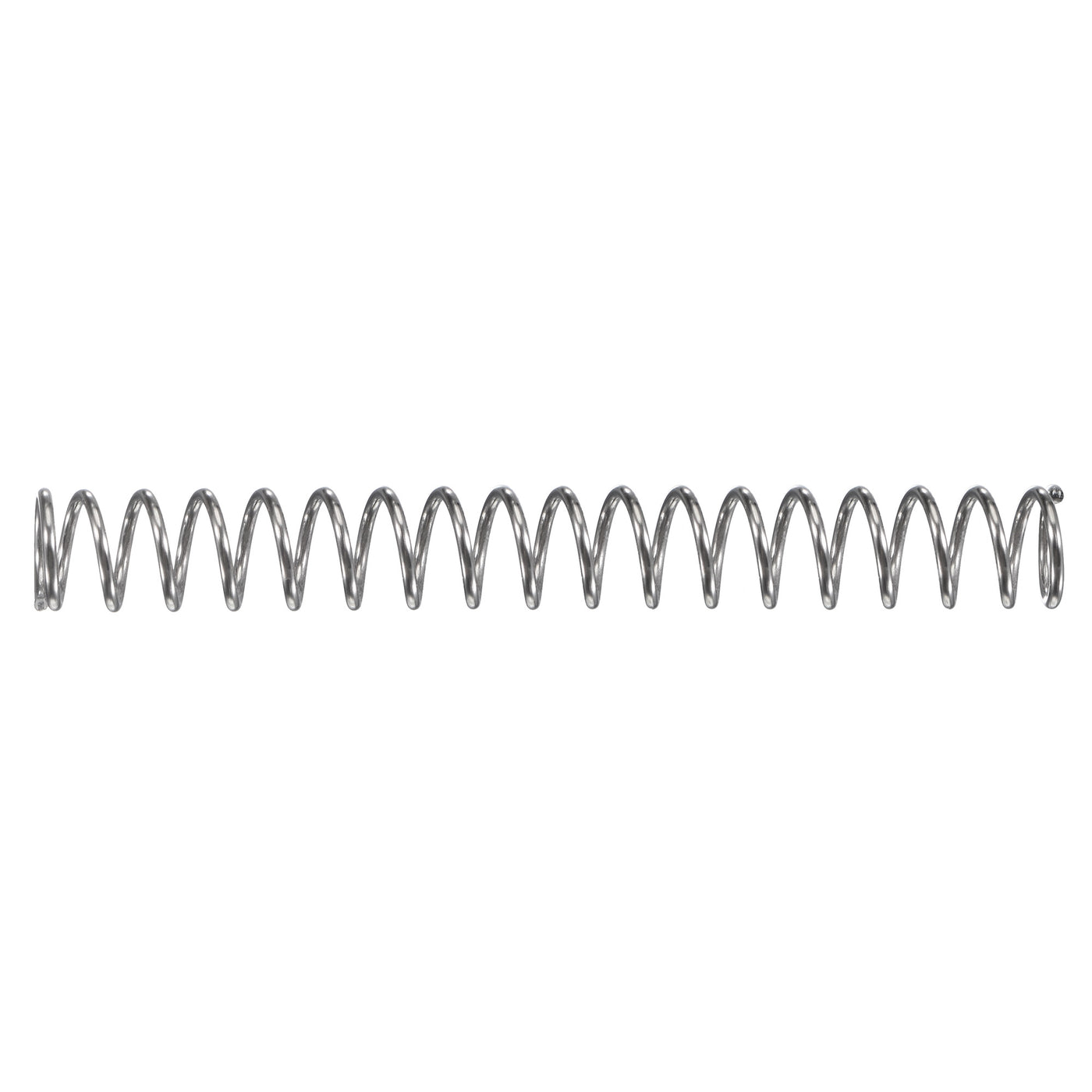 uxcell Uxcell 7mmx0.8mmx50mm 304 Stainless Steel Compression Spring 17.2N Load Capacity 30pcs