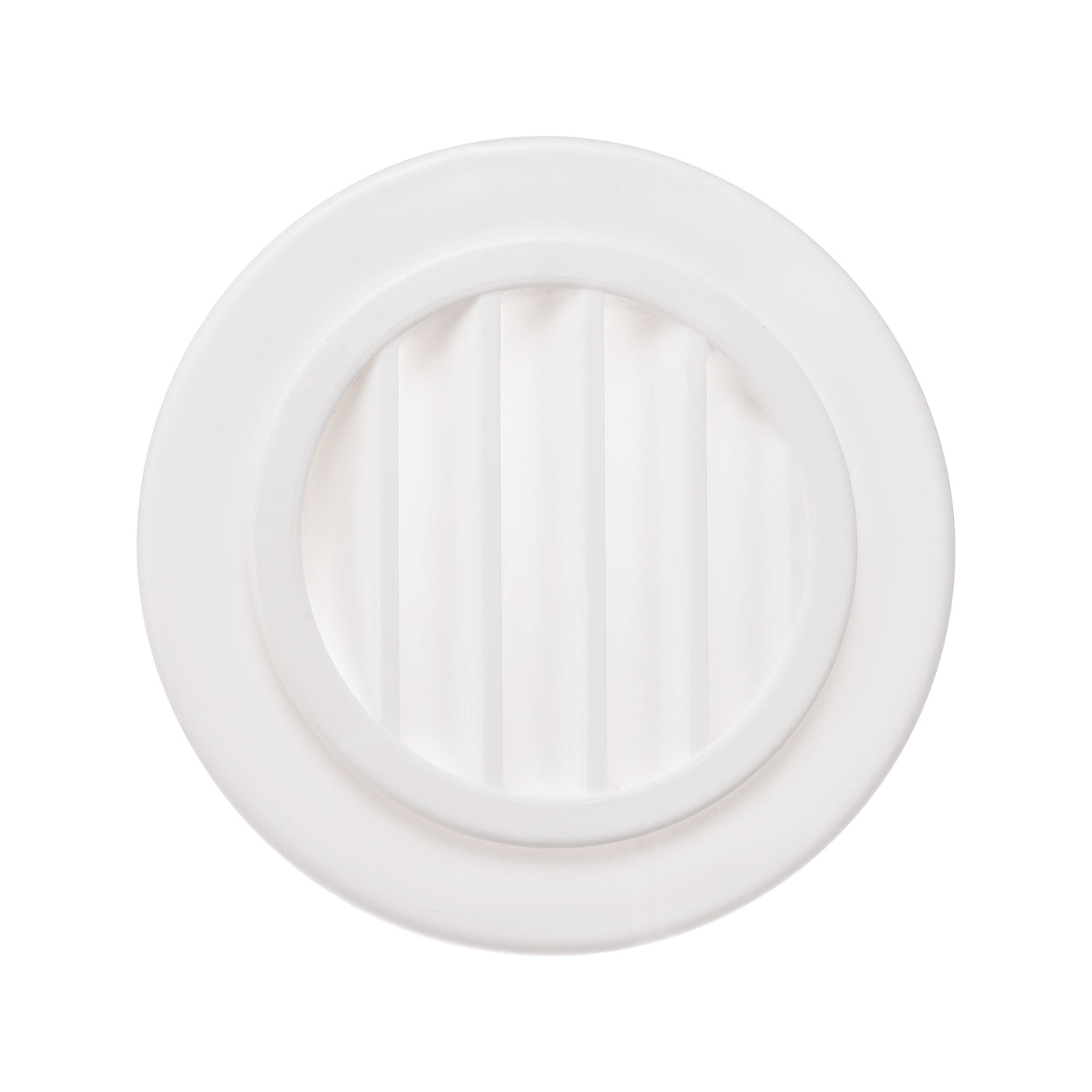 uxcell Uxcell Round Vent Cover, PP Plastic Detachable Air Vent Exhaust Louver for 2.8" - 3.2" Diameter Hole 2pcs