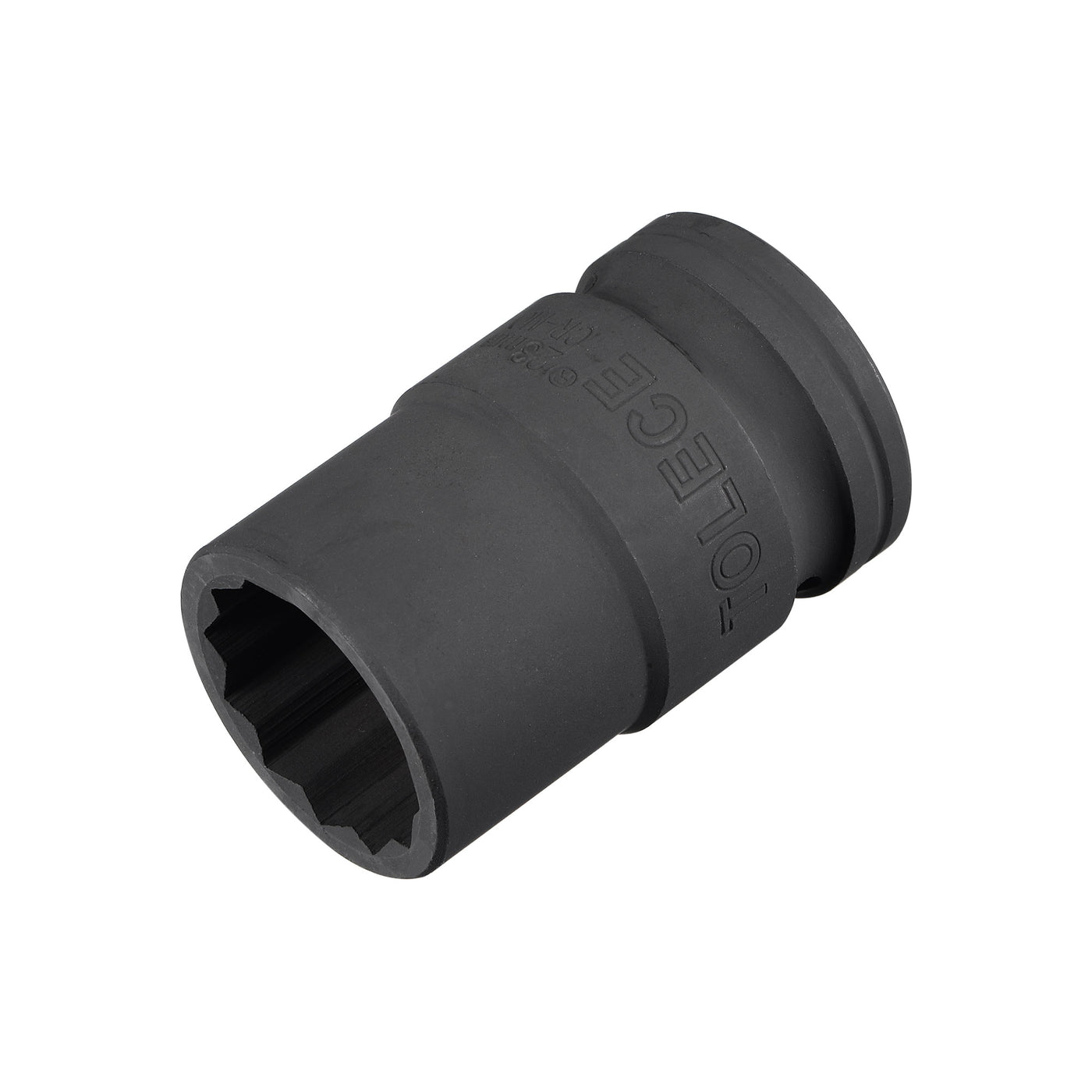 uxcell Uxcell 3/4" Drive 23mm 12-Point Impact Socket, CR-MO Steel 56mm Length, Standard Metric