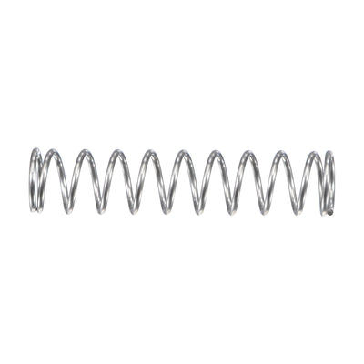 Harfington Uxcell 5mmx0.5mmx25mm 304 Stainless Steel Compression Spring 5.9N Load Capacity 10pcs