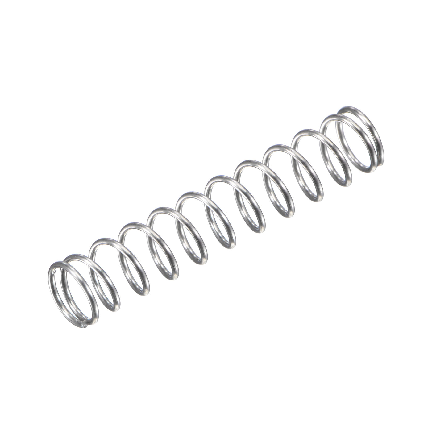 uxcell Uxcell 5mmx0.5mmx25mm 304 Stainless Steel Compression Spring 5.9N Load Capacity 20pcs