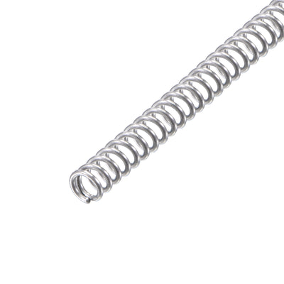 Harfington Uxcell 2mmx0.3mmx15mm 304 Stainless Steel Compression Spring 3.9N Load Capacity 20pcs