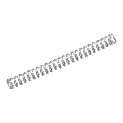 Harfington Uxcell 2mmx0.3mmx20mm 304 Stainless Steel Compression Spring 3.9N Load Capacity 20pcs