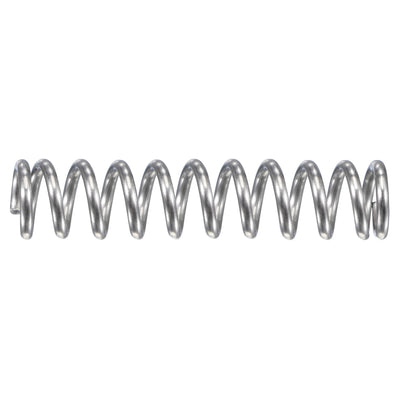 Harfington Uxcell 8mmx1.2mmx35mm 304 Stainless Steel Compression Spring 61.8N Load Capacity 15pcs