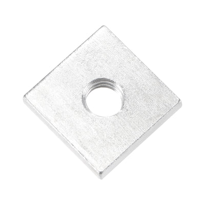Harfington Uxcell Square Nuts M6x20mmx5mm Zinc-Plated Metric Coarse Thread Assortment Kit 25pcs
