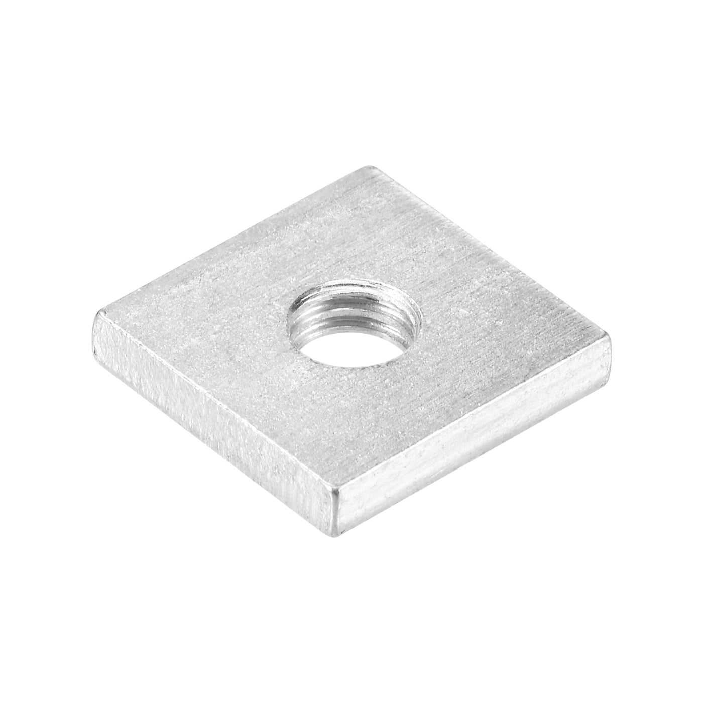 Uxcell Uxcell Square Nuts M6x20mmx5mm Zinc-Plated Metric Coarse Thread Assortment Kit 25pcs
