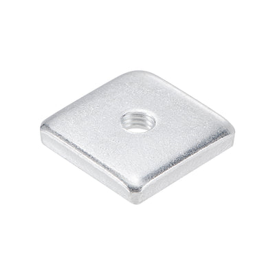 Harfington Uxcell Square Nuts, Zinc-Plated Metric Coarse Thread Assortment Kit