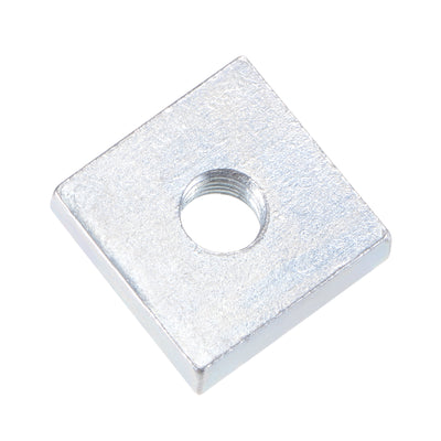 Harfington Uxcell Square Nuts, Zinc-Plated Metric Coarse Thread Assortment Kit