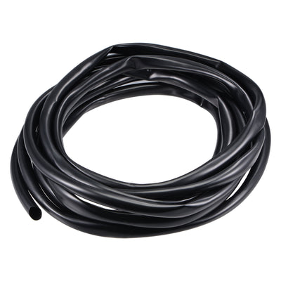 Harfington Uxcell Black PVC Tube Wire Harness Tubing, 18mm ID 23ft Sleeve for Wire Sheathing Wire Protection