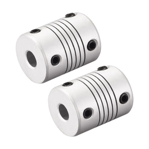 Uxcell 12mm To 12mm Shaft Coupling - 40mm Length Aluminum Alloy Coupler For 3D Printer & CNC Machine