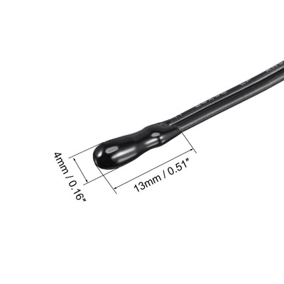 Harfington Uxcell 2pcs 5K NTC Temperature Sensor Probe 30cm Digital Thermometer Extension Cable