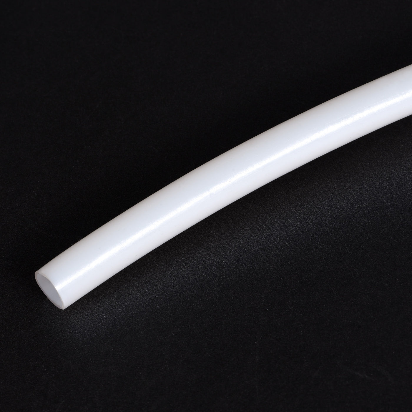 uxcell Uxcell PTFE Tubing Hose Multifunctional Insulating High Temperature Tube Pipe 5mm/0.19''ID x 6mm/0.23''OD x 4.92ft White