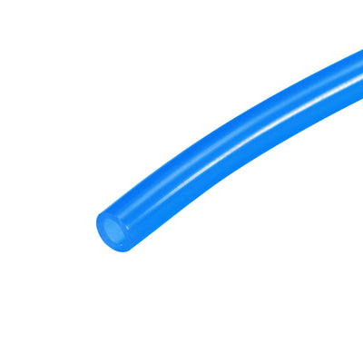 Harfington Uxcell Pneumatic Air Hose Tubing Air Compressor Tube 2.5mm/0.1''ID x 4mm/0.16''OD x 8m/26.2Ft Polyurethane Pipe Blue