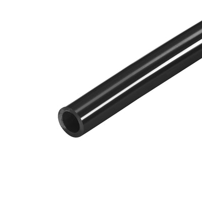 Harfington Uxcell Pneumatic Air Hose Tubing Air Compressor Tube 6.5mm/0.25''ID x 10mm/0.4''OD x 12m/39.4Ft Polyurethane Pipe Black