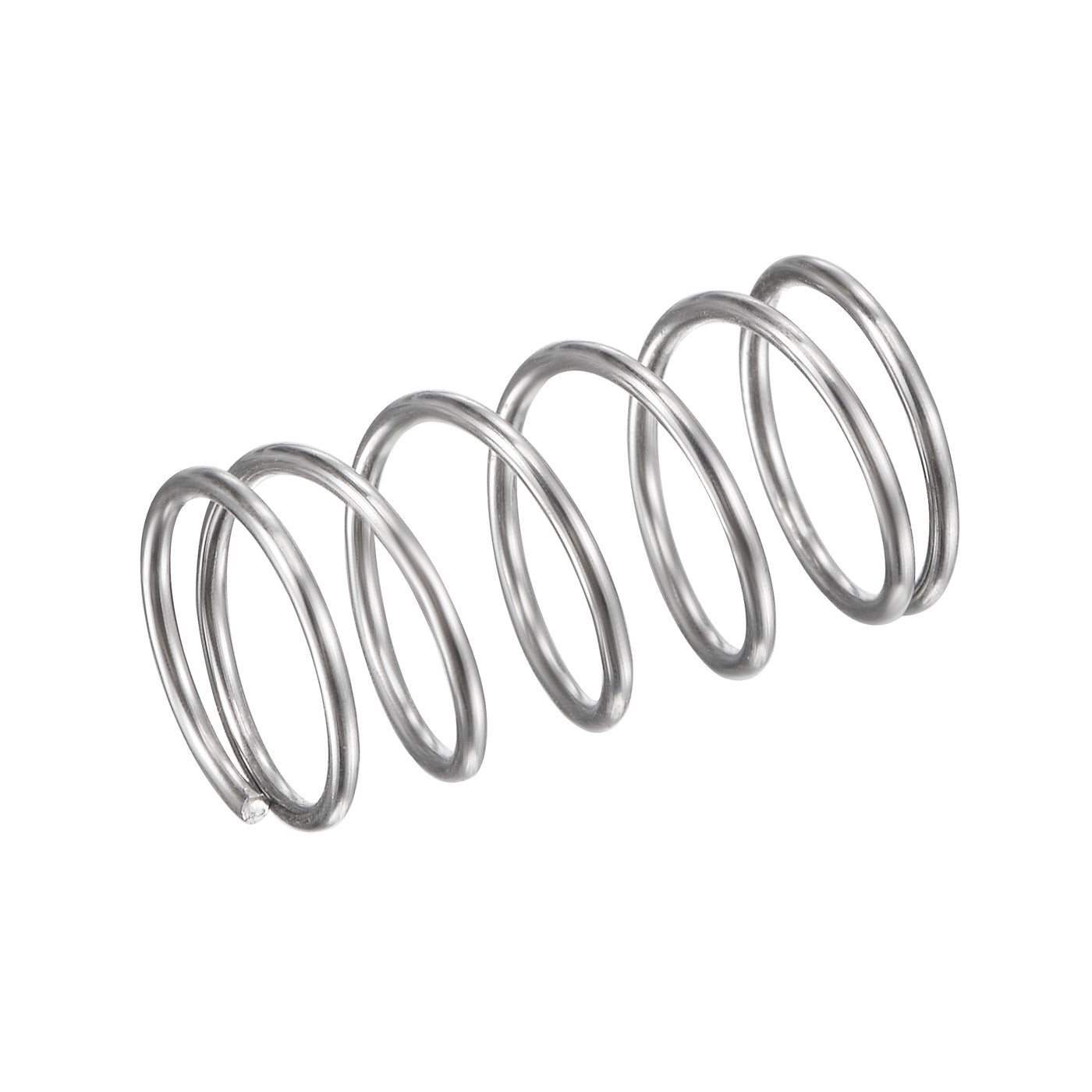 uxcell Uxcell 11mmx0.9mmx20mm 304 Stainless Steel Compression Spring 11N Load Capacity 20pcs