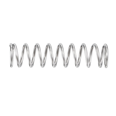 Harfington Uxcell 9mmx1mmx35mm 304 Stainless Steel Compression Spring 31.4N Load Capacity 20pcs