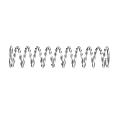 Harfington Uxcell 9mmx1mmx40mm 304 Stainless Steel Compression Spring 31.4N Load Capacity 20pcs