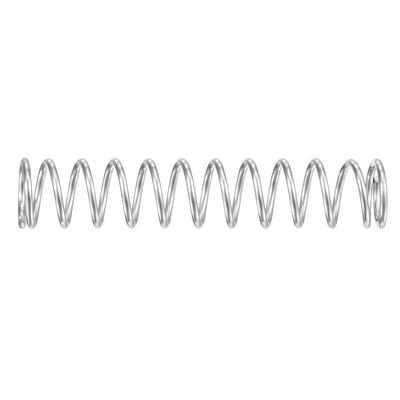 Harfington Uxcell 9mmx1mmx45mm 304 Stainless Steel Compression Spring 31.4N Load Capacity 20pcs