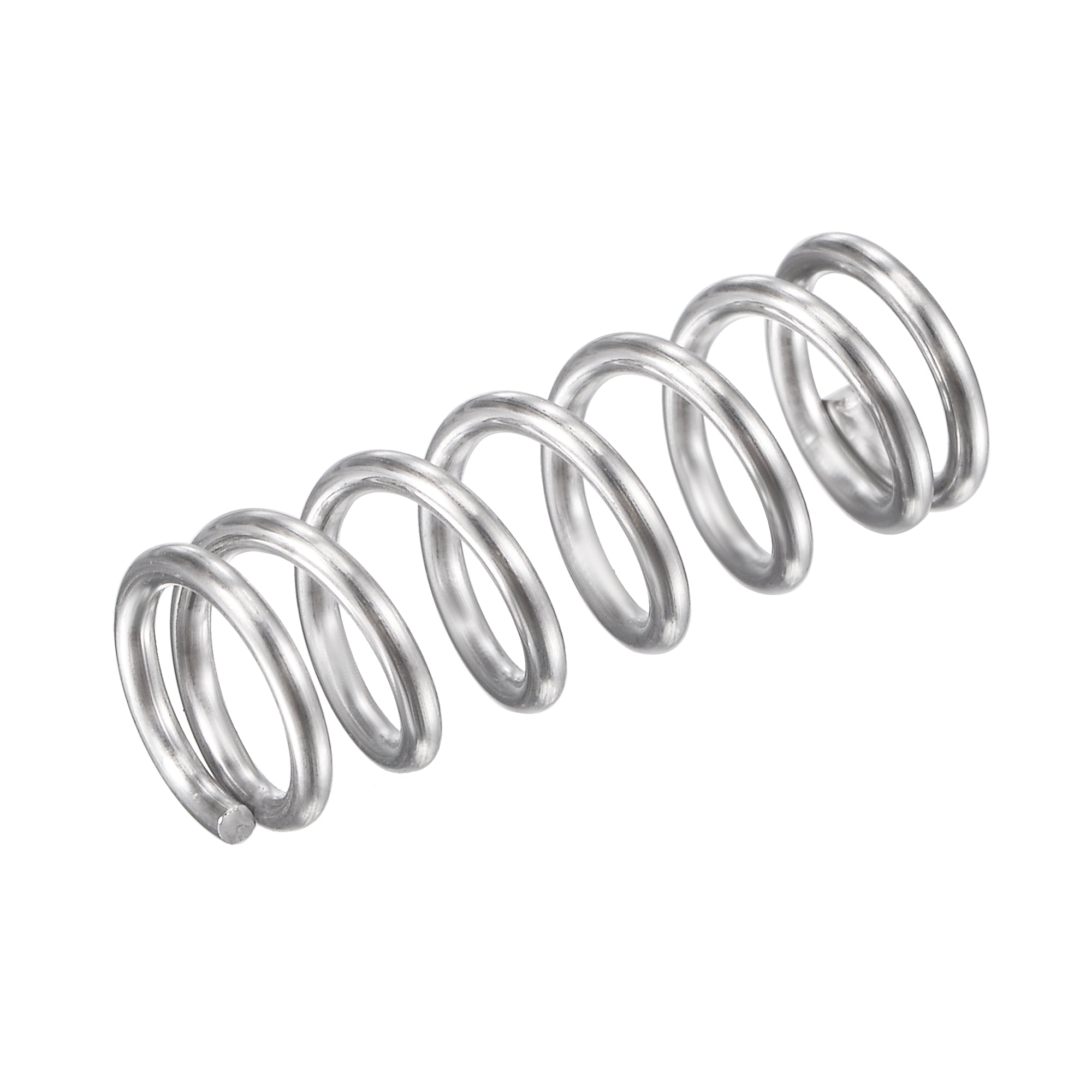 Ss304 Compression Spring Uxcell 9mmx1.2mmx25mm 304 Stainless Steel Compression Spring 61.8N Load ...