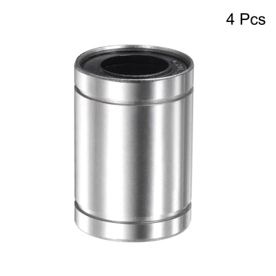 Harfington Uxcell Linear Ball Bearings Nickel Plated for CNC 3D Printer