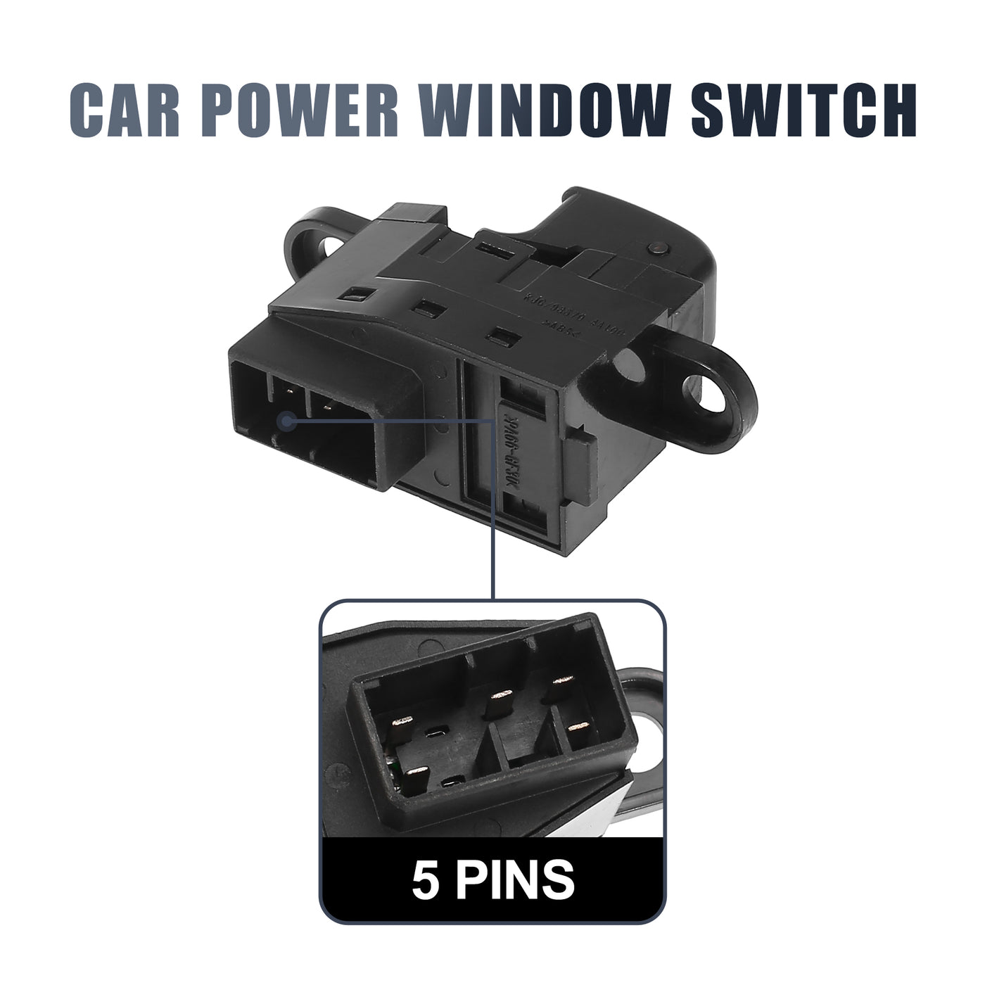X AUTOHAUX Front Passenger Side Power Window Switch 93580-4A000 Replacement for Hyundai I800 Starex 2001-2006 for Kia