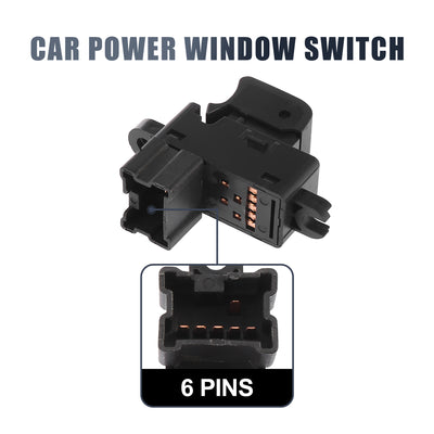 Harfington Rear Left Right Side Power Window Switch 25411-EA03A Replacement for Nissan Frontier 2005-2017