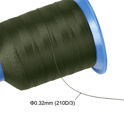 Harfington Uxcell Bonded Polyester Thread Extra-strong