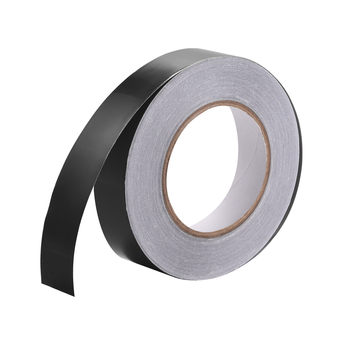 uxcell Uxcell Aluminum Foil Tape Black Matte Tape Non Reflective 25mmx50m/164ft for HVAC, Sealing, Patching Hot and Cold Air Ducts