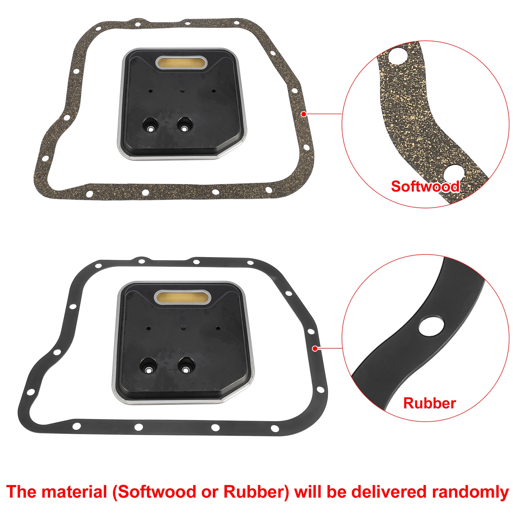 Automatic Transmission Filter Oil Pan Gasket Kit for Jeep Grand