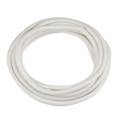 Harfington Uxcell 5mm Soft Silicone Bending Insert Tube for Rigid Tubing 13ft White