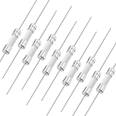 Harfington Uxcell Fast Blow Fuse Lead Wire Ceramic Fuses 5mm x 20mm 250V F20A 10Pcs