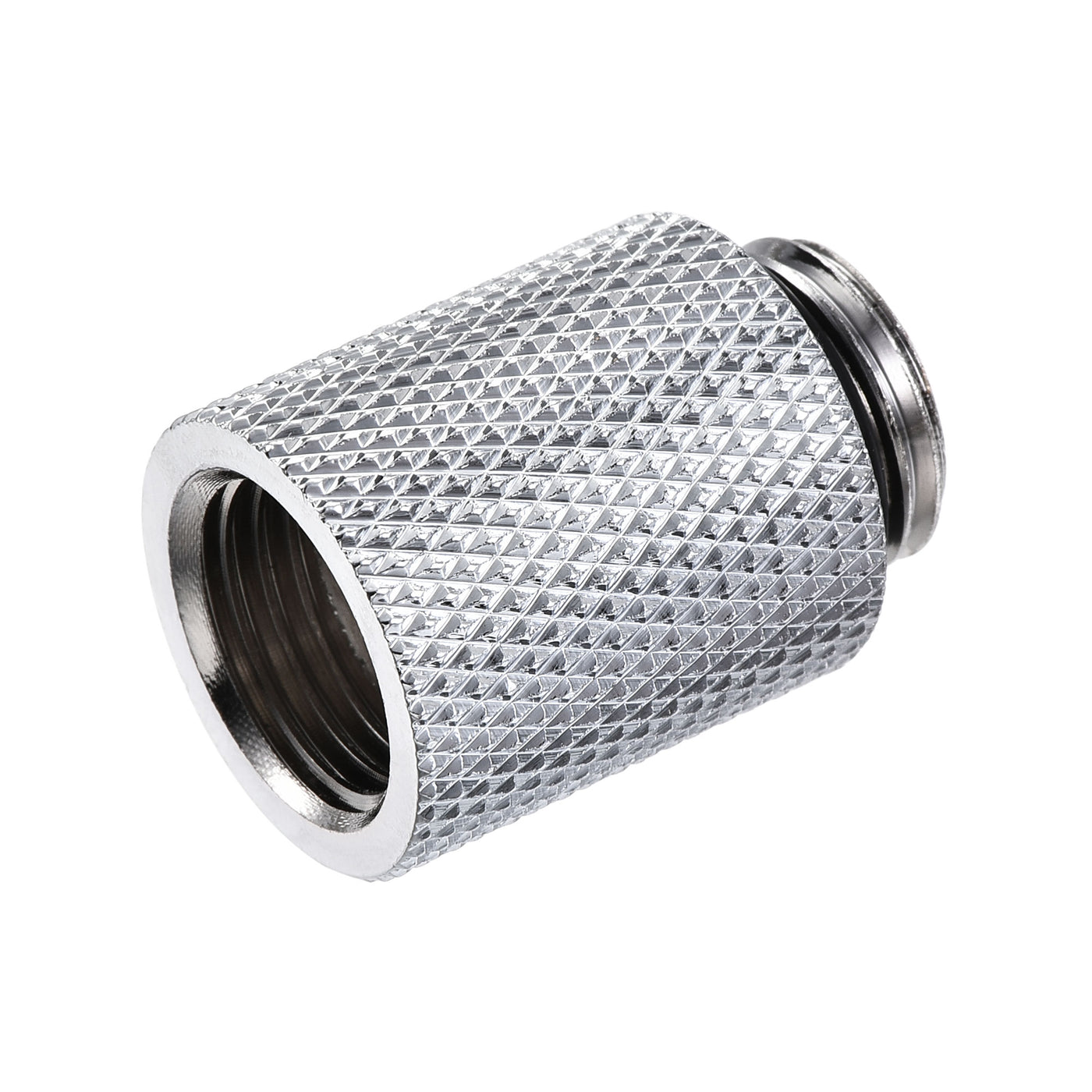 uxcell Uxcell Male to Female Extender Fitting G1/4 x 20mm for Water Cooling System Silver