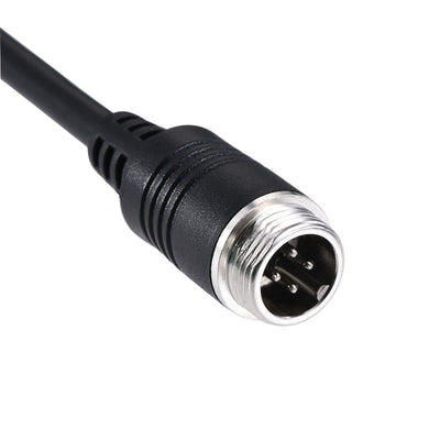 Harfington Uxcell Video Aviation Cable 4-Pin 13.12FT 4 Meters Male to Female Shielded Extension Cable