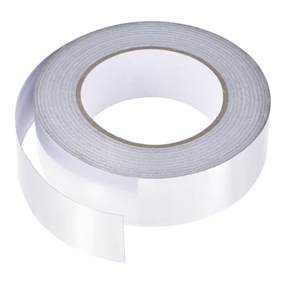 Harfington Uxcell Aluminum Foil Tape, 35mmx50m Self-adhesive Waterproof High Temperature Sealing Tapes for HVAC Duct Pipe Insulation