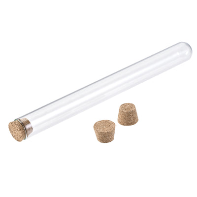 Harfington Uxcell Tapered Cork Plugs Wooden Stoppers 24x20x20mm for Test Tubes Bottles 25Pcs