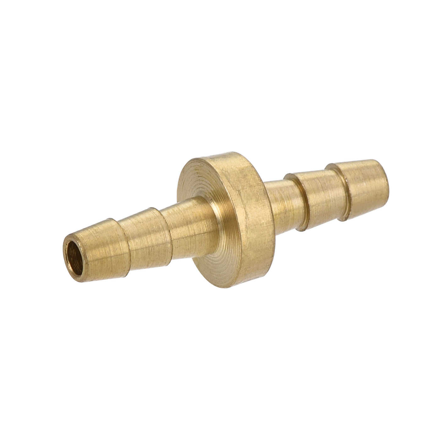 uxcell Uxcell Hose Barb Fitting, 1/8x1/8inch Brass Hollow Straight Quick Connector for Water Fuel Air Oil Gas, Pack of 2