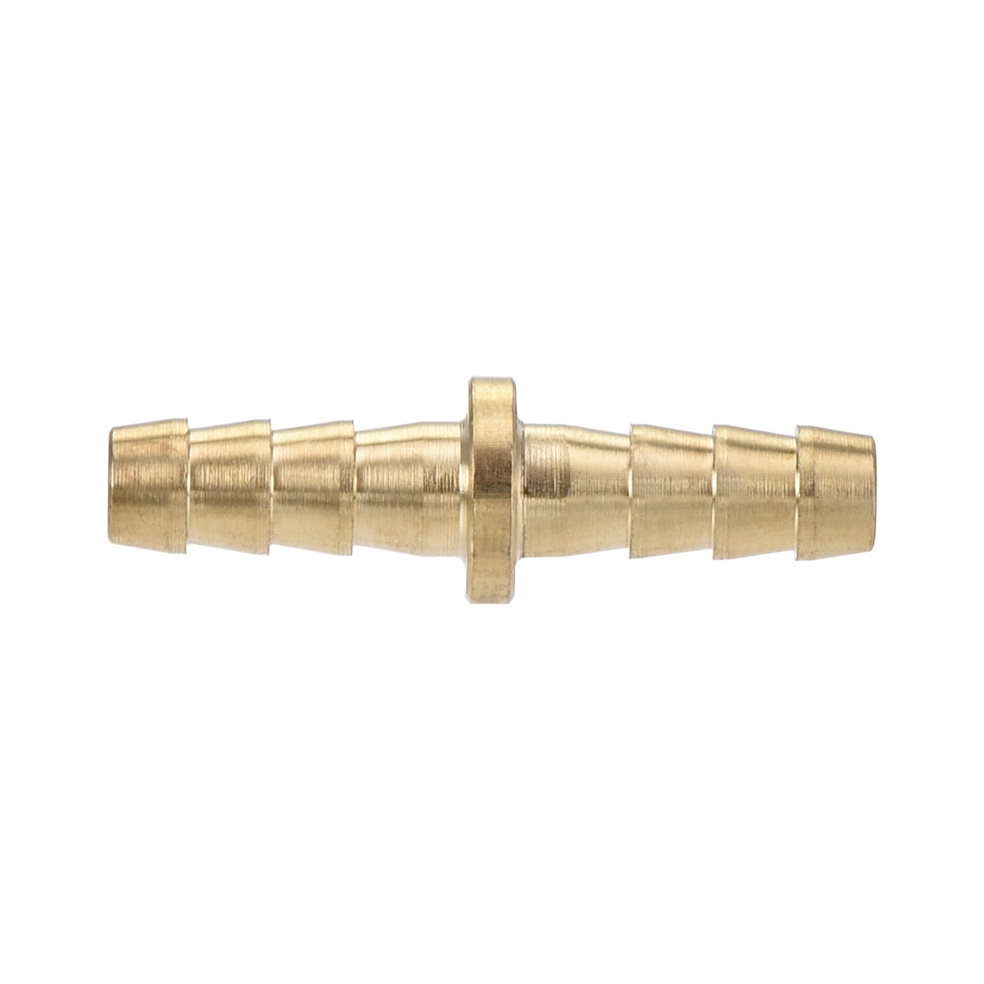 uxcell Uxcell Hose Barb Fitting, 3/16x3/16inch Brass Hollow Straight Quick Connector for Water Fuel Air Oil Gas