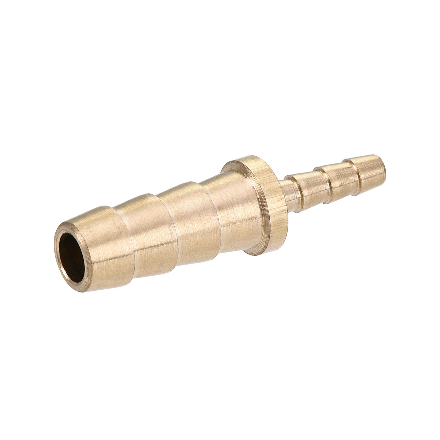 uxcell Uxcell Hose Barb Fitting, 1/4x1/8inch Brass Hollow Straight Quick Connector for Water Fuel Air Oil Gas