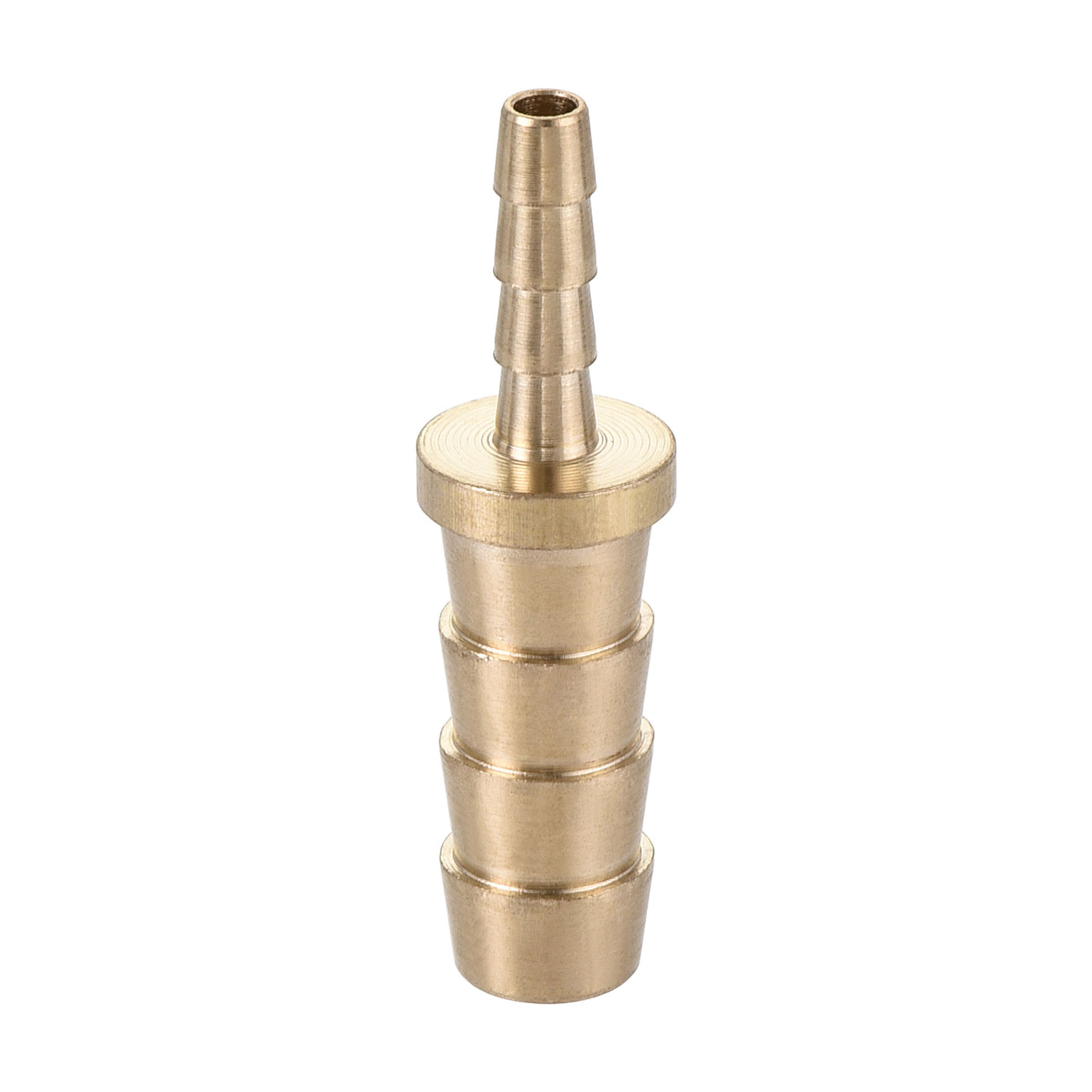 uxcell Uxcell Hose Barb Fitting, 1/4x1/8inch Brass Hollow Straight Quick Connector for Water Fuel Air Oil Gas