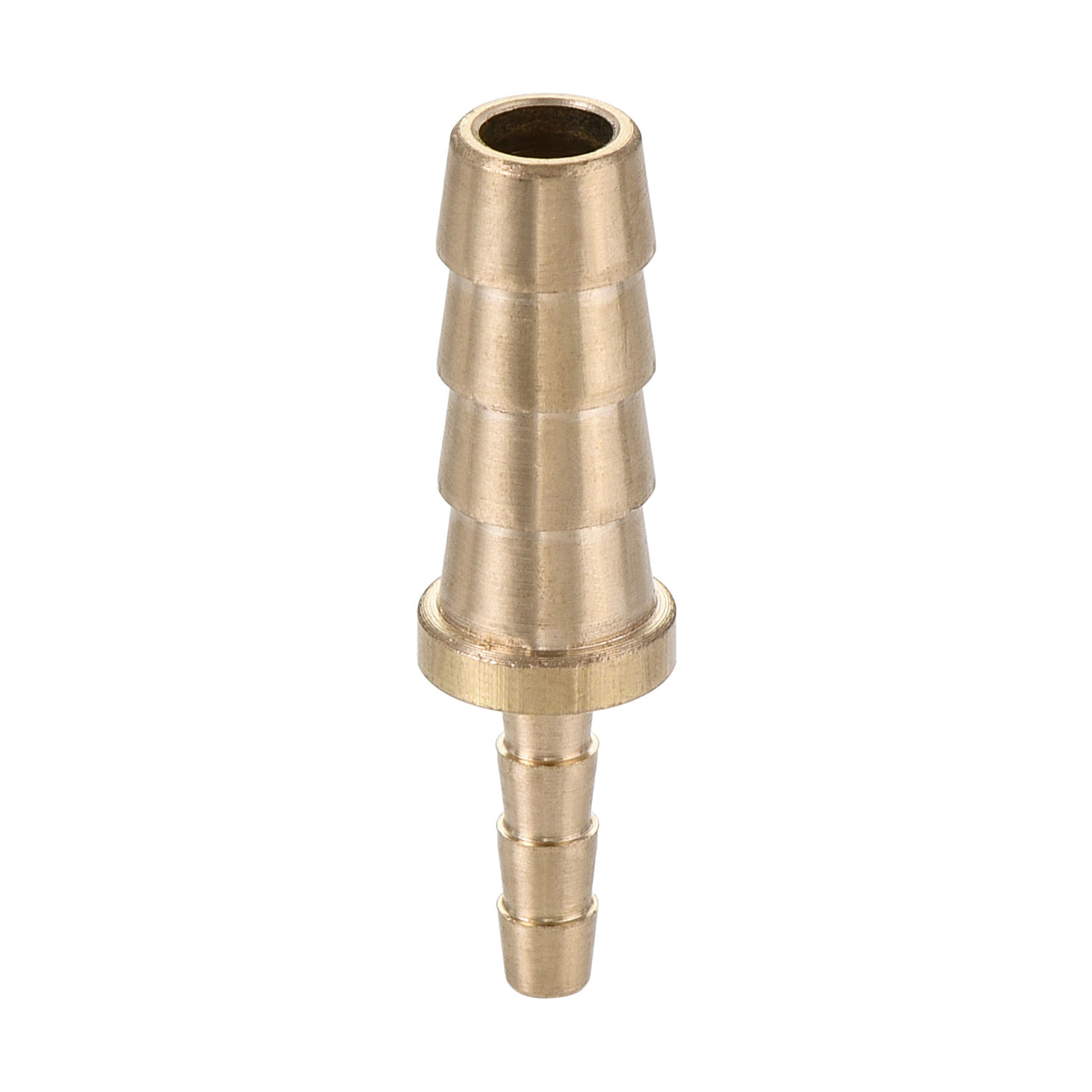 uxcell Uxcell Hose Barb Fitting, 1/4x1/8inch Brass Hollow Straight Quick Connector for Water Fuel Air Oil Gas, Pack of 2