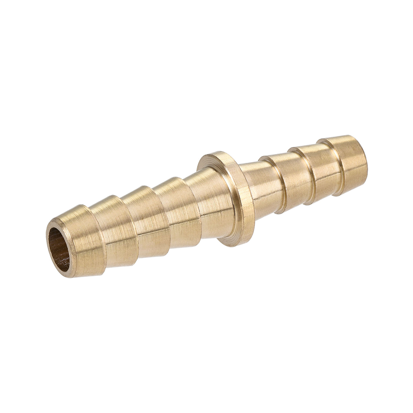 uxcell Uxcell Hose Barb Fitting, 5/16x1/4inch Brass Hollow Straight Quick Connector for Water Fuel Air Oil Gas