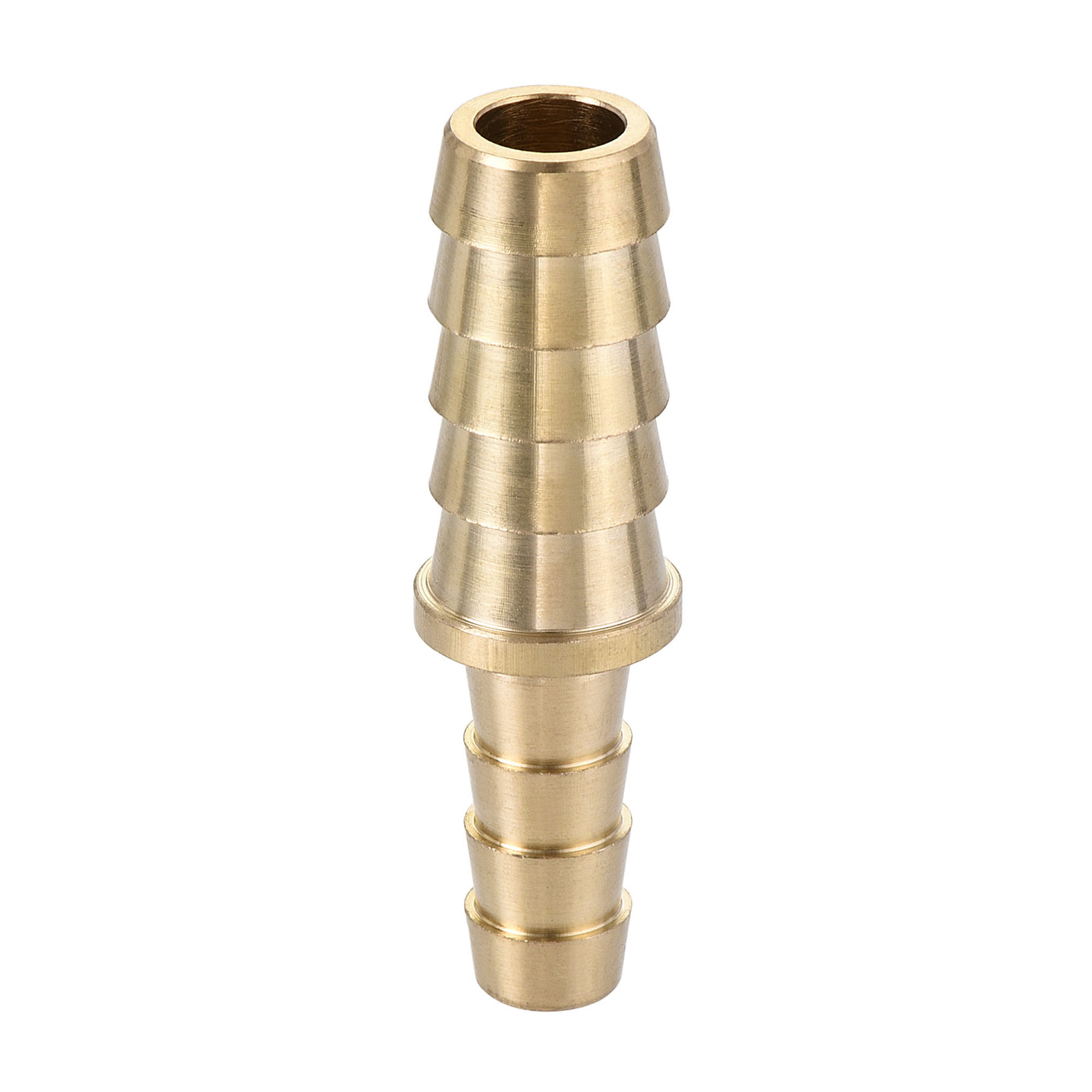 uxcell Uxcell Hose Barb Fitting, 3/8x1/4inch Brass Hollow Straight Quick Connector for Water Fuel Air Oil Gas