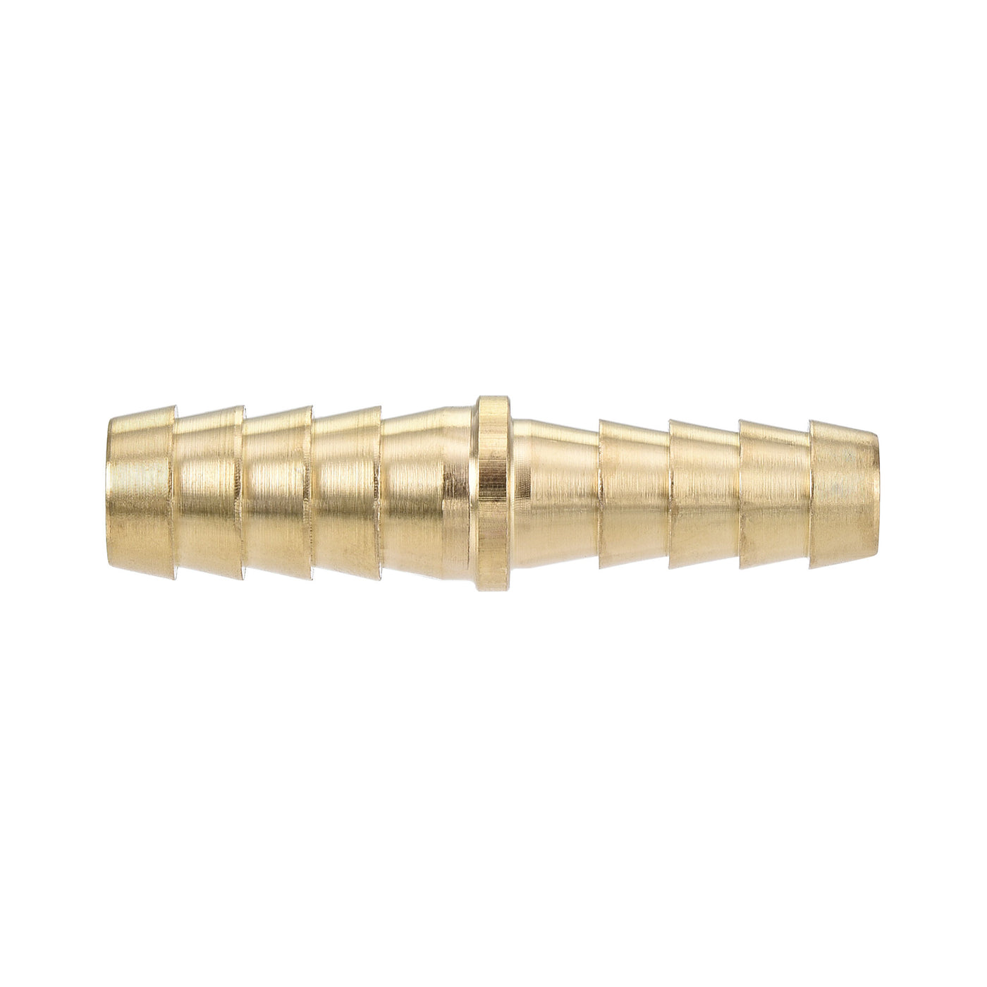 uxcell Uxcell Hose Barb Fitting, 5/16x3/8inch Brass Hollow Straight Quick Connector for Water Fuel Air Oil Gas