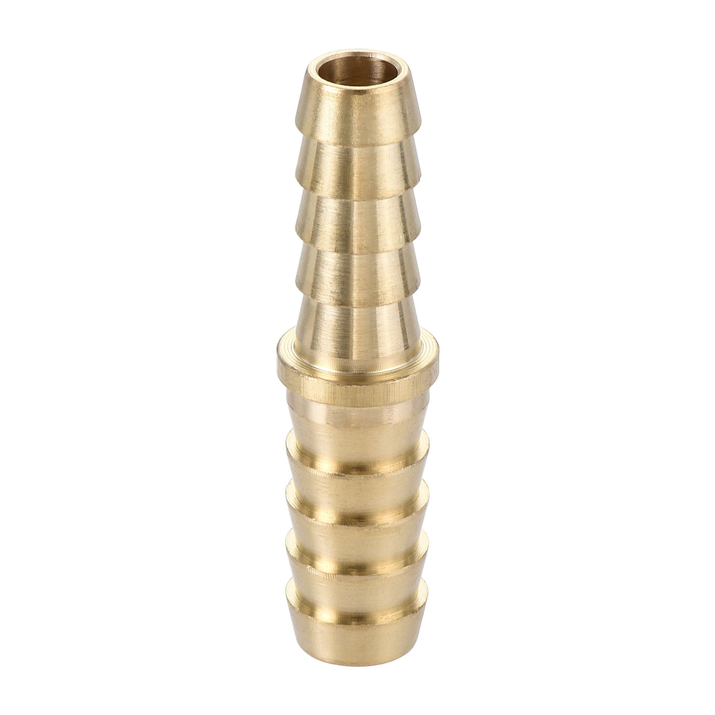 uxcell Uxcell Hose Barb Fitting, 5/16x3/8inch Brass Hollow Straight Quick Connector for Water Fuel Air Oil Gas