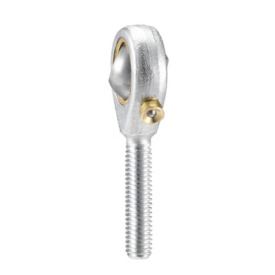 Harfington Uxcell POSB6 Rod End Bearing 3/8-inch Bore 3/8-24 Male Thread Left Hand 2pcs