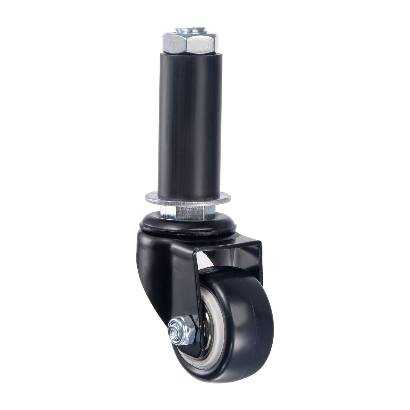 uxcell Uxcell Swivel Expanding Stem Caster Diameter Load Capacity, PVC