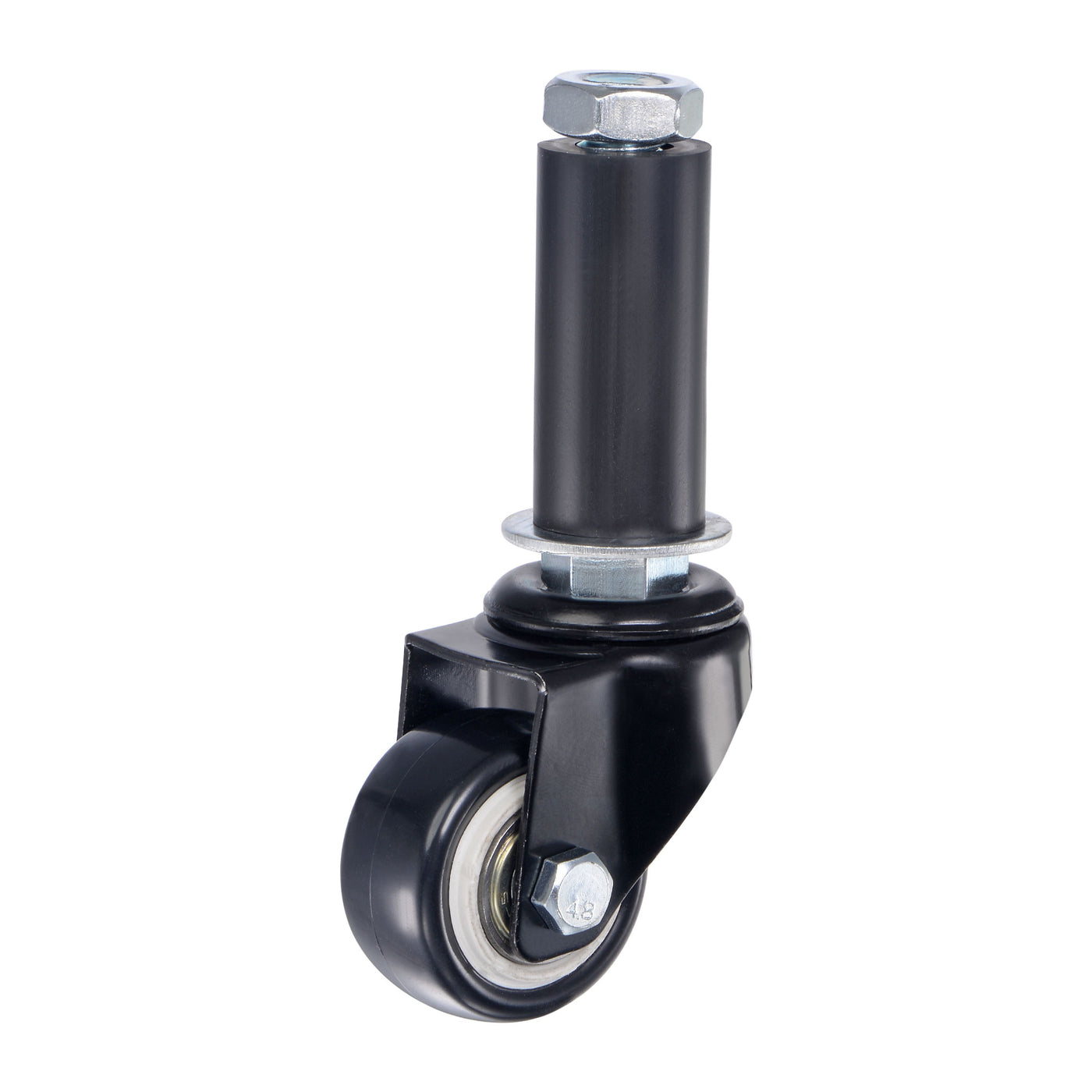 uxcell Uxcell Swivel Expanding Stem Caster Diameter Load Capacity, PVC