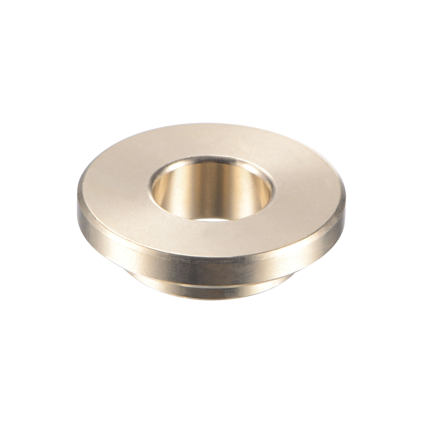 uxcell Uxcell Flanged Sleeve Bearings 3/8" x 5/8" x 12/49" Wrapped Oilless Bushings Cast Brass