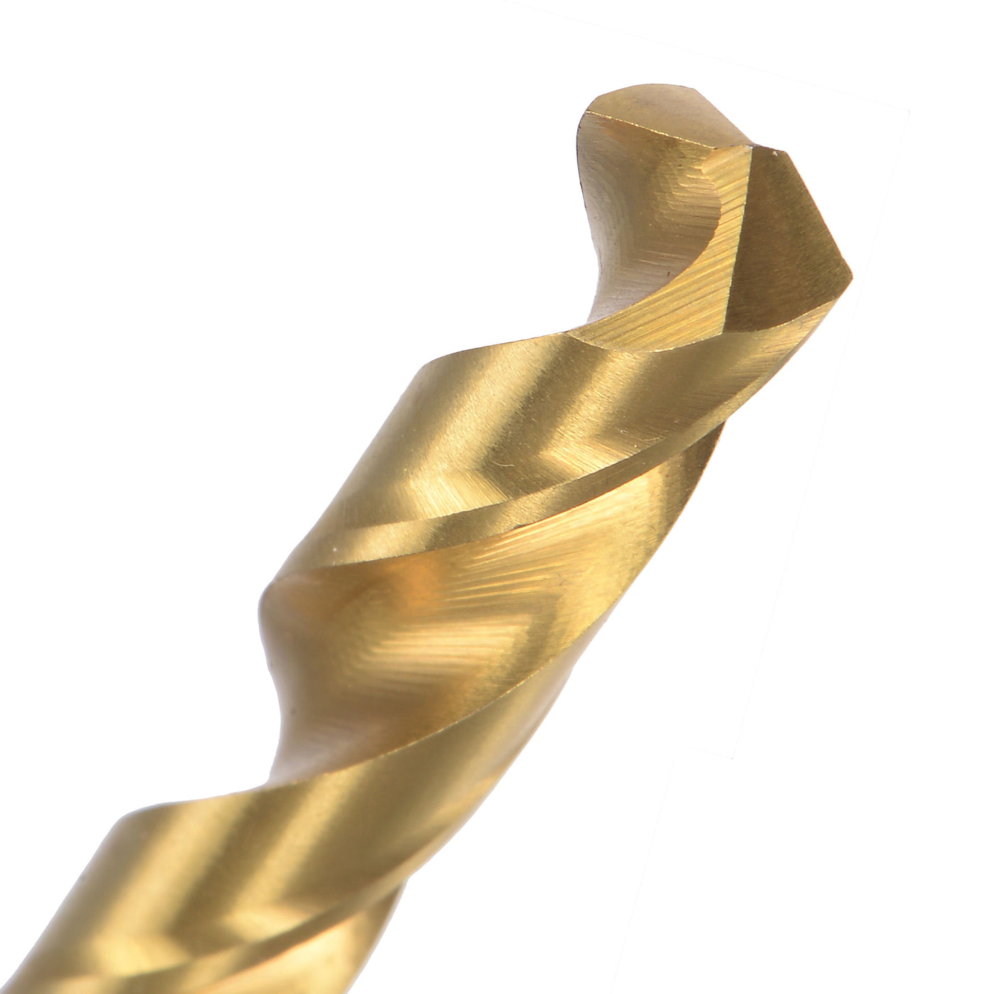 uxcell Uxcell High Speed Steel Twist Drill Bit 7.7mm Fully Ground Titanium Coated