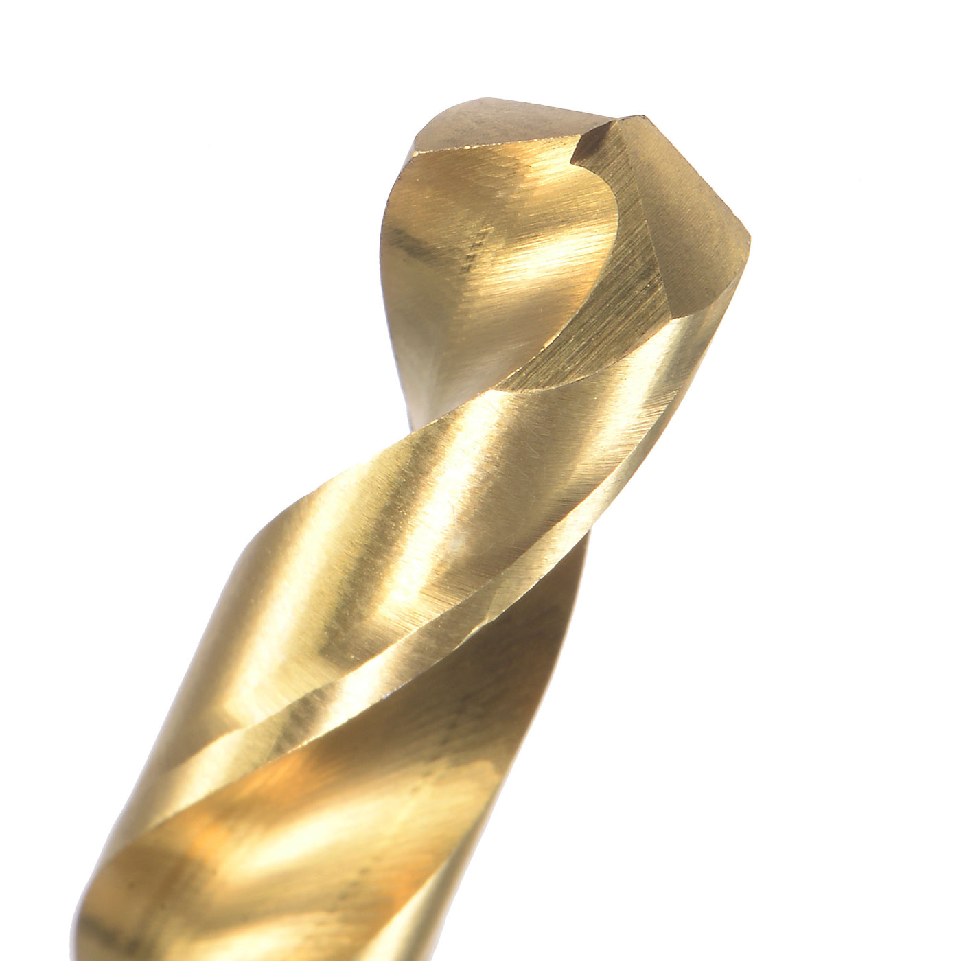 uxcell Uxcell High Speed Steel Twist Drill Bit 7.8mm Fully Ground Titanium Coated